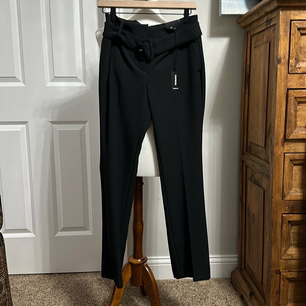 NWT Express Columnist Boot Mid Rise Pant 4S.